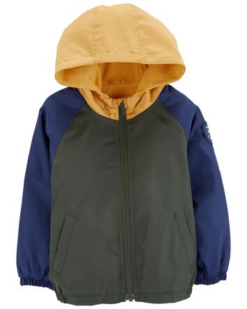 TLAENSON Toddler Boys Camo Windbreaker Jacket Kids Hooded Waterproof Wind Jackets